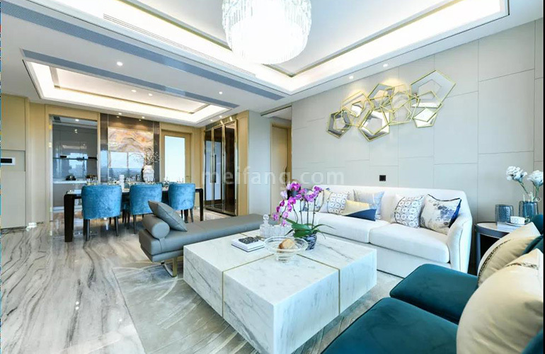 崇峰壹号院卧室