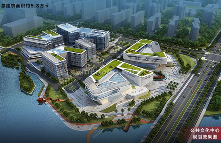 金湾宝龙城公共文化中心