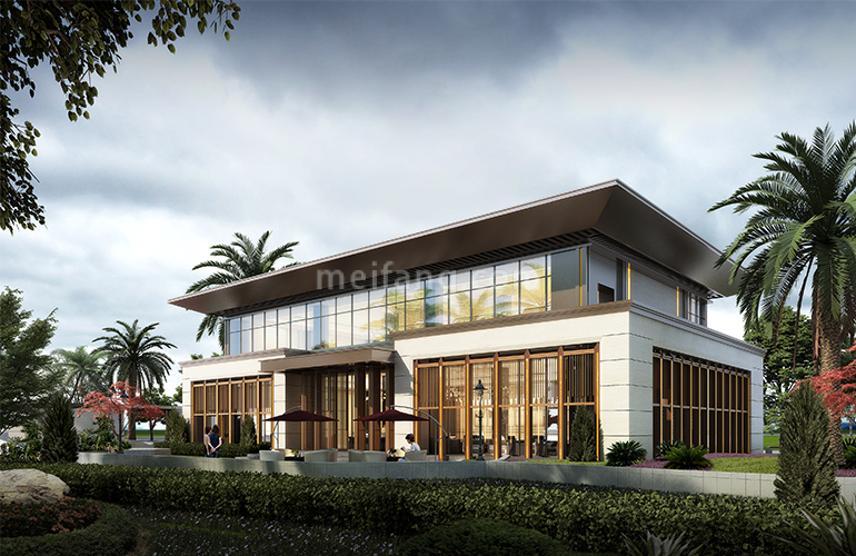 建业中和家园效果图-售楼处