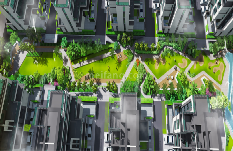 鸿基翡翠湖效果图