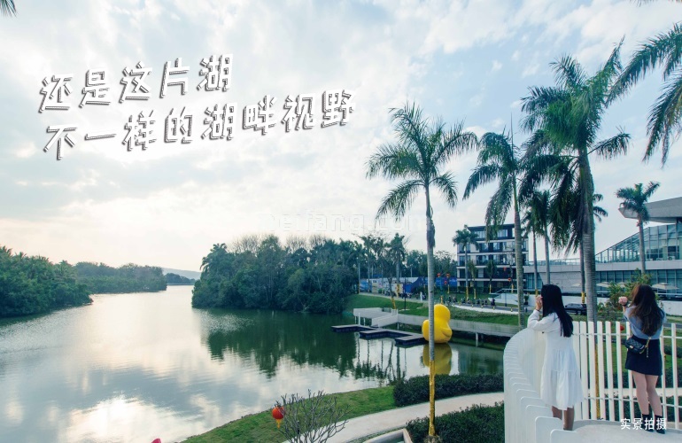 鸿基翡翠湖实景图