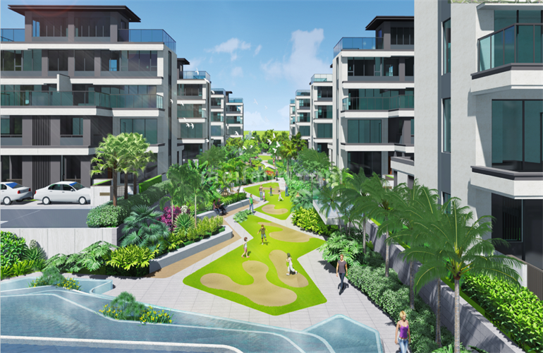 鸿基翡翠湖效果图