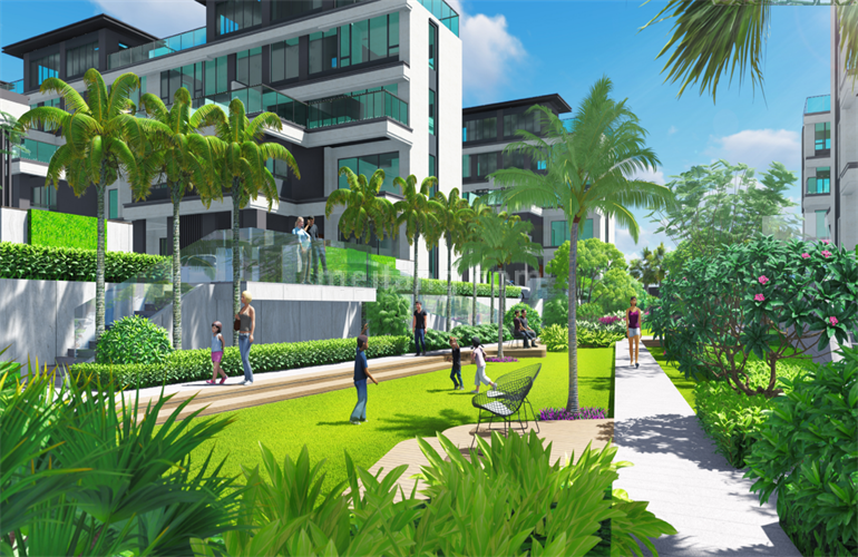 鸿基翡翠湖效果图