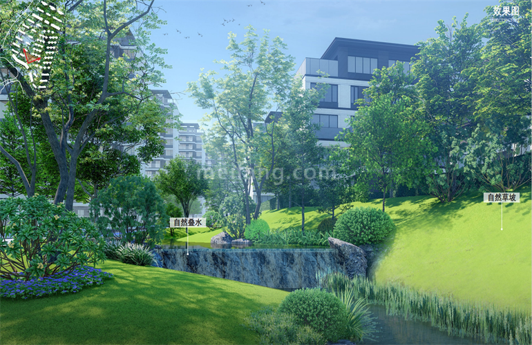 鸿基翡翠湖效果图