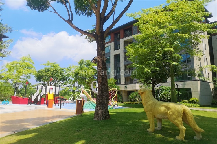 景业白鹭洲实景图