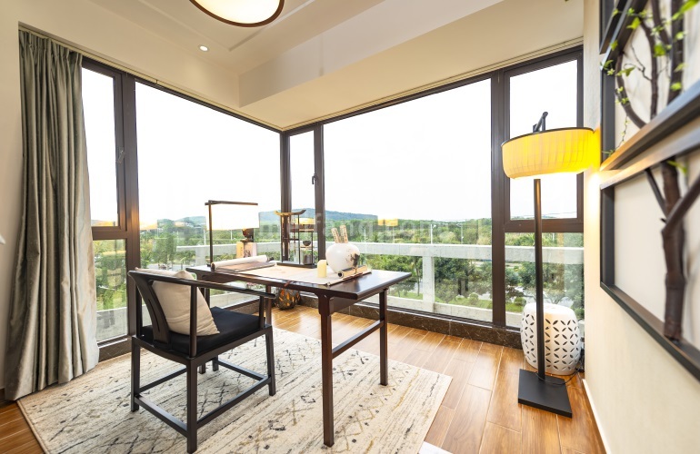 富力阅山湖B户型样板间-书房