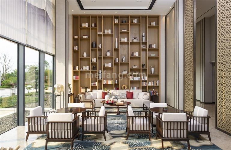 富力阅山湖实景图