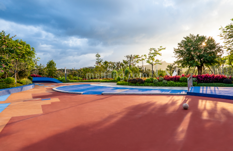 富力阅山湖实景图