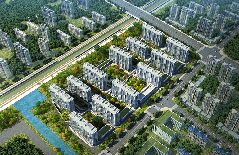 龙栖壹号院效果图