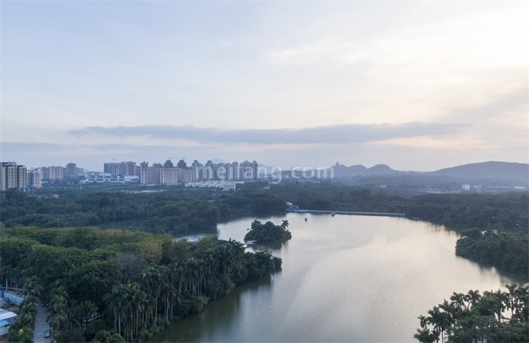鸿基翡翠湖实景图
