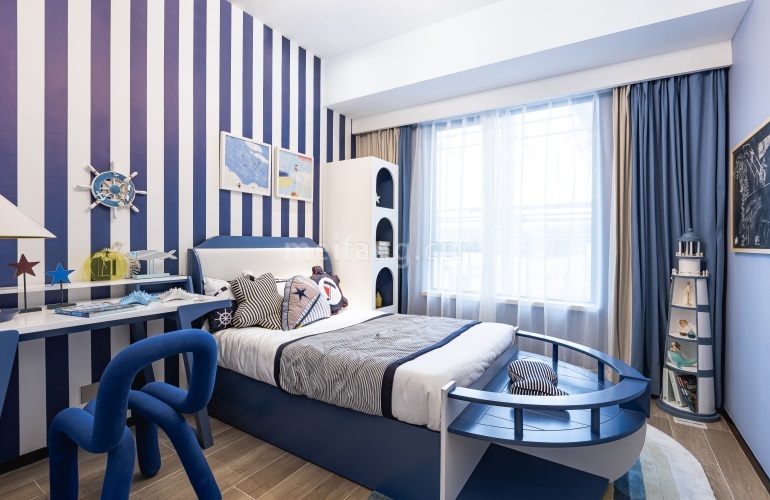 鸿基翡翠湖建面127㎡洋房-儿童卧室