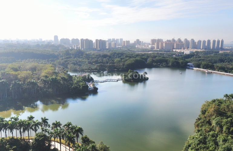 鸿基翡翠湖实景图