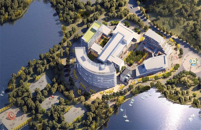 鸿基翡翠湖酒店鸟瞰图