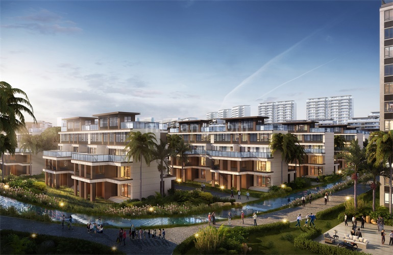 鸿基翡翠湖二期叠墅