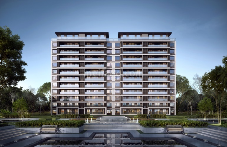 鸿基翡翠湖建面105㎡洋房效果图