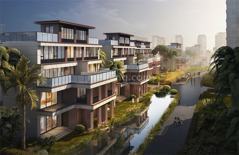 鸿基翡翠湖二期叠墅