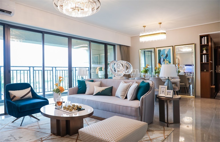 景业白鹭洲洋房样板间-客厅