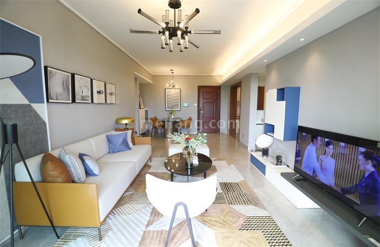 景业白鹭洲洋房样板间-客厅