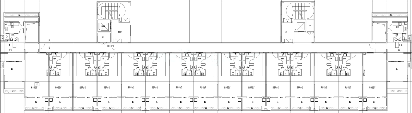 名仕湾复式平面示意图
