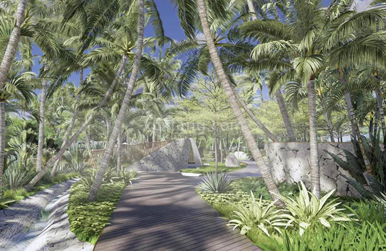 万科海上城市二期 椰林效果图
