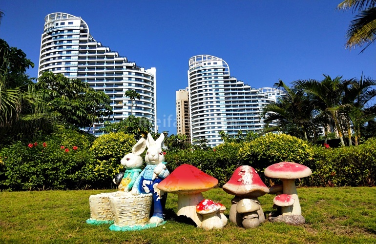 长岛蓝湾实景图