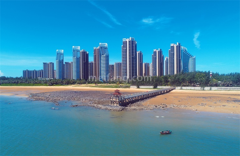 长岛蓝湾实景图