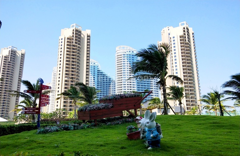 长岛蓝湾实景图