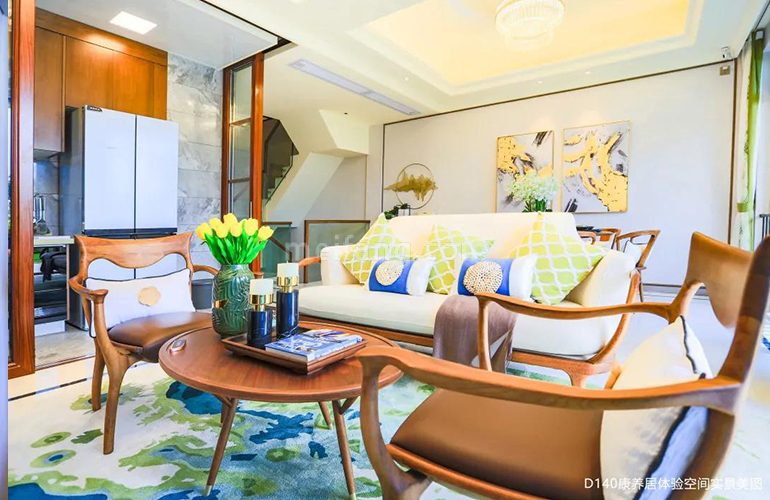 碧桂园海棠盛世客厅