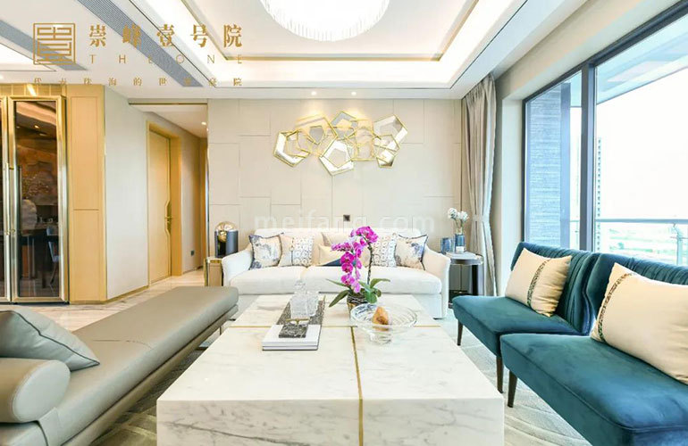 崇峰壹号院客厅