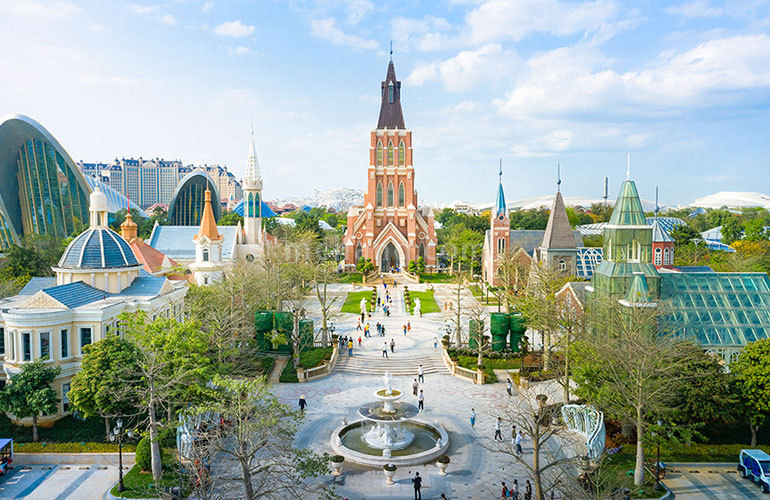 恒大海花岛婚礼庄园