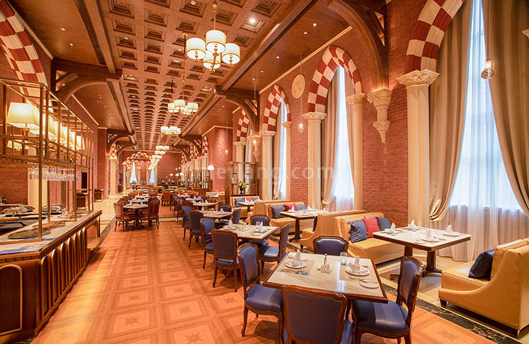 恒大海花岛欧堡酒店内景