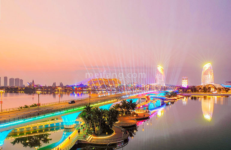 恒大海花岛入岛大桥