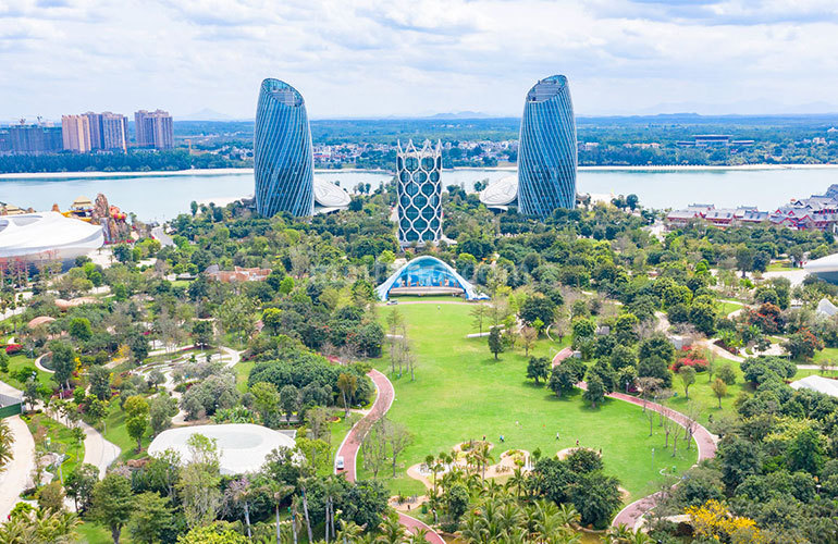 恒大海花岛中央公园