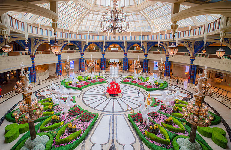 恒大海花岛欧堡酒店内景