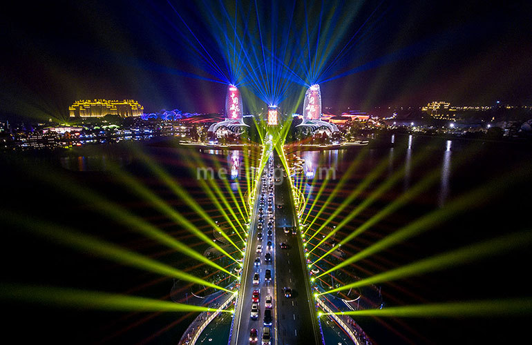 恒大海花岛灯光秀