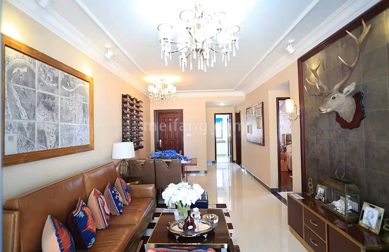 恒大金碧天下客厅