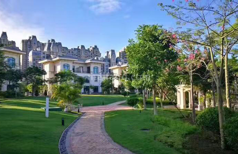 恒大金碧天下实景图