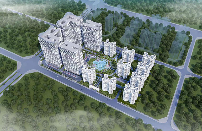 白马湾壹号鸟瞰图