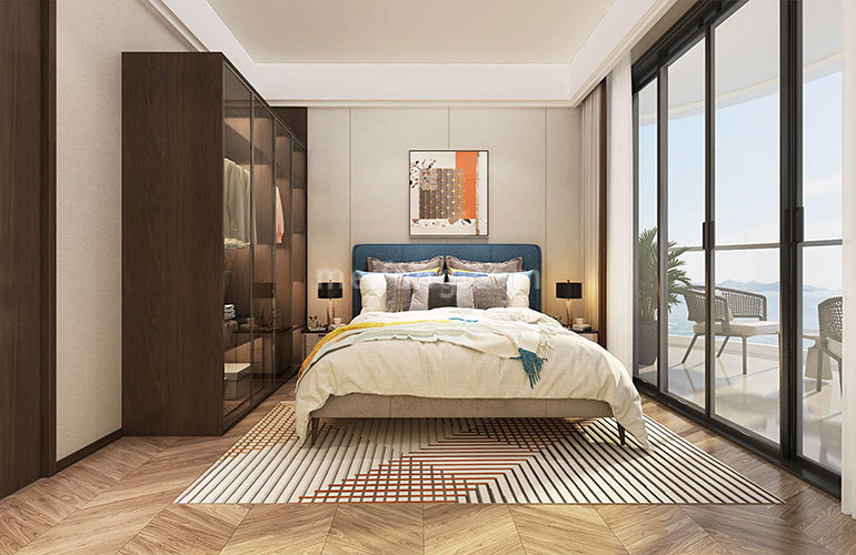 白马湾壹号卧室