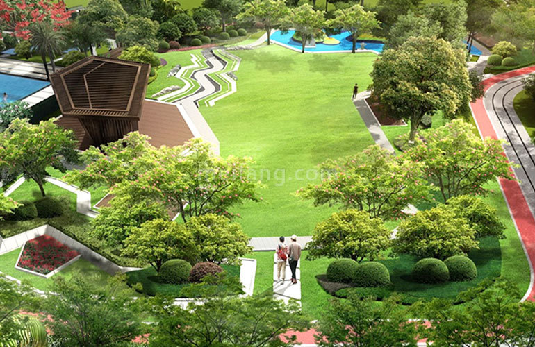 福隆丽水湾园林效果图