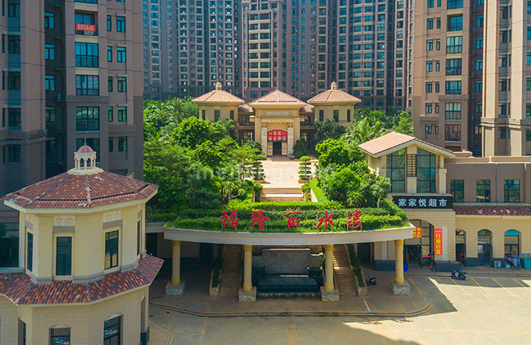 福隆丽水湾主入口实景图
