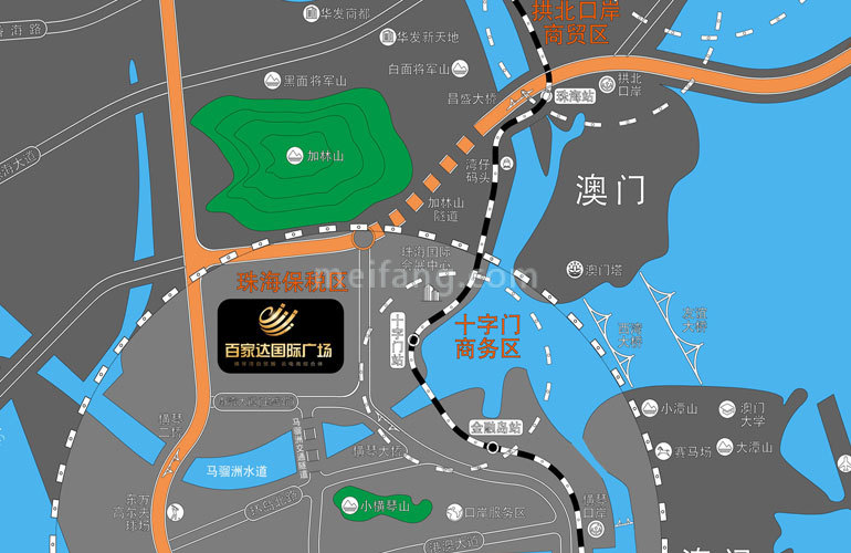 天际150区位图