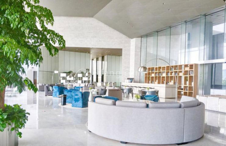 保利国际中心营销中心实景图