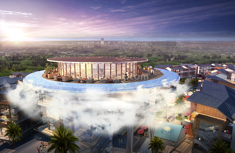 爱上山梦想小镇效果图