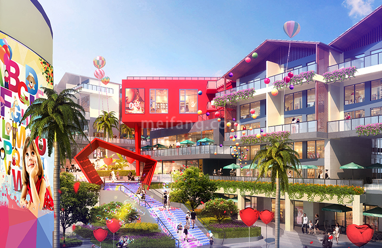 爱上山梦想小镇效果图