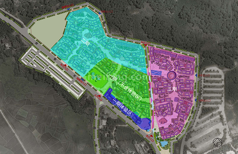 爱上山梦想小镇规划图