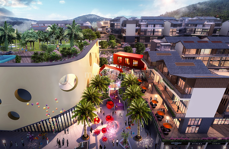 爱上山梦想小镇效果图