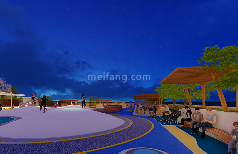 爱上山梦想小镇效果图