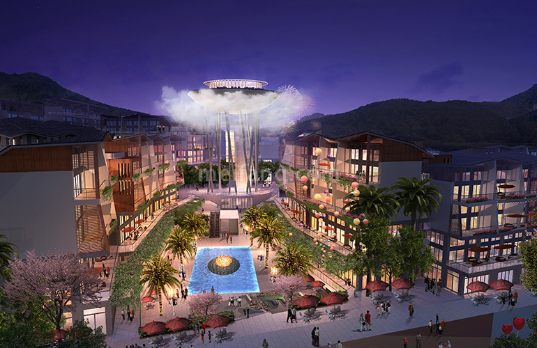 爱上山梦想小镇效果图