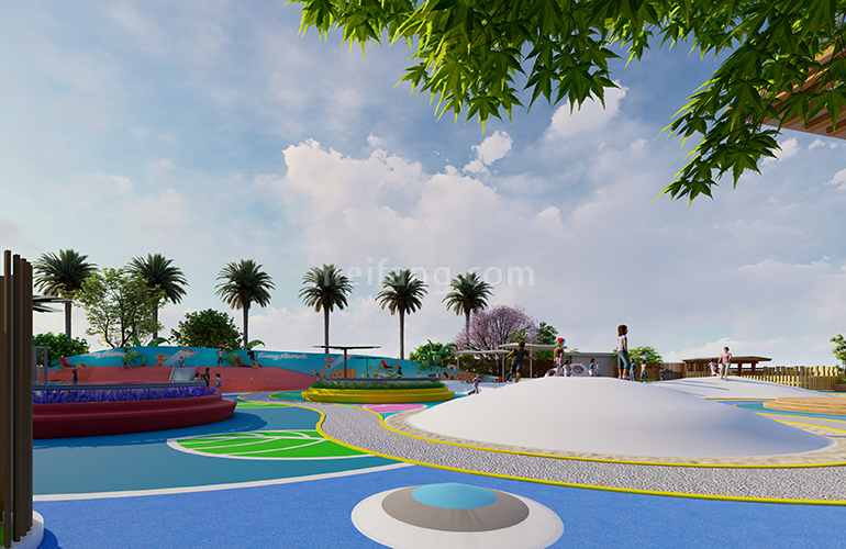 爱上山梦想小镇效果图